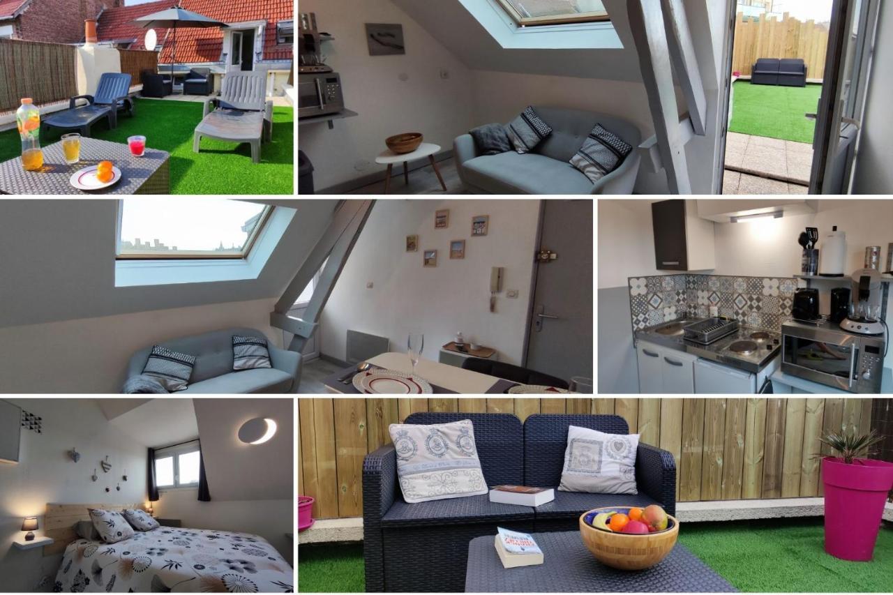 Joli Petit T2 Terrasse Proche Du Phare Apartamento Calais Exterior foto